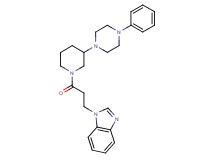 1-{3-oxo-3-[3-(4-phenyl-1-piperazinyl)-1-piperidinyl]propyl}-1H-benzimidazole