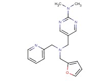 5-{[(2-furylmethyl)(pyridin-2-ylmethyl)amino]methyl}-N,N-dimethylpyrimidin-2-amine