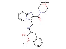 methyl N-{[2-(4-morpholinylcarbonyl)imidazo[1,2-a]pyridin-3-yl]methyl}-L-phenylalaninate