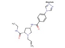 (4S)-1-allyl-N-ethyl-4-{[4-(4H-1,2,4-triazol-4-yl)benzoyl]amino}-L-prolinamide