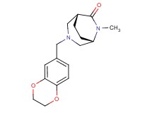 (1R*,5S*)-3-(2,3-dihydro-1,4-benzodioxin-6-ylmethyl)-6-methyl-3,6-diazabicyclo[3.2.2]nonan-7-one