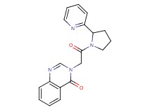 3-[2-oxo-2-(2-pyridin-2-ylpyrrolidin-1-yl)ethyl]quinazolin-4(3H)-one