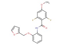 2,6-difluoro-N-[2-(2-furylmethoxy)phenyl]-4-methoxybenzamide