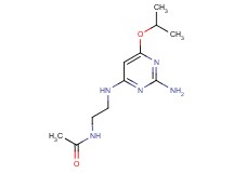 N-{2-[(2-amino-6-isopropoxypyrimidin-4-yl)amino]ethyl}acetamide