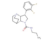 (3R*,3aR*,7aR*)-3-(2,3-difluorophenyl)-N-propylhexahydro-4,7-ethanopyrrolo[3,2-b]pyridine-1(2H)-carboxamide