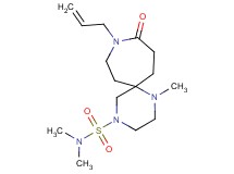 9-allyl-N,N,1-trimethyl-10-oxo-1,4,9-triazaspiro[5.6]dodecane-4-sulfonamide