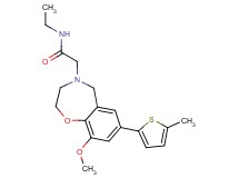 N-ethyl-2-[9-methoxy-7-(5-methyl-2-thienyl)-2,3-dihydro-1,4-benzoxazepin-4(5H)-yl]acetamide