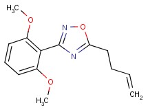 5-(3-buten-1-yl)-3-(2,6-dimethoxyphenyl)-1,2,4-oxadiazole