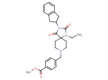 methyl 4-{[3-(2,3-dihydro-1H-inden-2-yl)-1-ethyl-2,4-dioxo-1,3,8-triazaspiro[4.5]dec-8-yl]methyl}benzoate