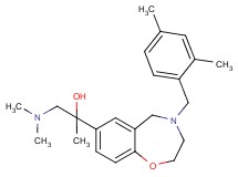 1-(dimethylamino)-2-[4-(2,4-dimethylbenzyl)-2,3,4,5-tetrahydro-1,4-benzoxazepin-7-yl]-2-propanol