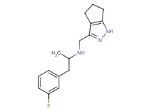1-(3-fluorophenyl)-N-(1,4,5,6-tetrahydrocyclopenta[c]pyrazol-3-ylmethyl)propan-2-amine
