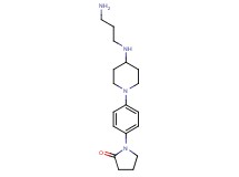 1-(4-{4-[(3-aminopropyl)amino]-1-piperidinyl}phenyl)-2-pyrrolidinone dihydrochloride