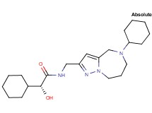(2R)-2-cyclohexyl-N-[(5-cyclohexyl-5,6,7,8-tetrahydro-4H-pyrazolo[1,5-a][1,4]diazepin-2-yl)methyl]-2-hydroxyacetamide