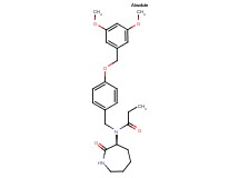 N-{4-[(3,5-dimethoxybenzyl)oxy]benzyl}-N-[(3S)-2-oxo-3-azepanyl]propanamide