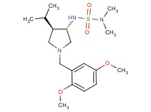 N'-[(3S*,4R*)-1-(2,5-dimethoxybenzyl)-4-isopropyl-3-pyrrolidinyl]-N,N-dimethylsulfamide