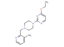 4-ethoxy-2-{4-[(3-methylpyridin-2-yl)methyl]piperazin-1-yl}pyrimidine