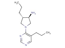 rel-(3R,4S)-4-propyl-1-(5-propyl-4-pyrimidinyl)-3-pyrrolidinamine dihydrochloride