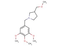 3-(methoxymethyl)-1-(3,4,5-trimethoxybenzyl)pyrrolidine