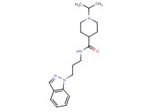 N-[3-(1H-indazol-1-yl)propyl]-1-isopropyl-4-piperidinecarboxamide
