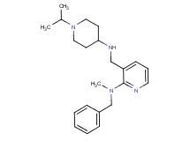 N-benzyl-3-{[(1-isopropyl-4-piperidinyl)amino]methyl}-N-methyl-2-pyridinamine