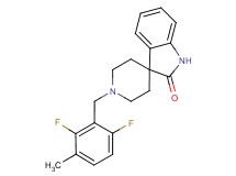 1'-(2,6-difluoro-3-methylbenzyl)spiro[indole-3,4'-piperidin]-2(1H)-one