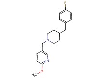 5-{[4-(4-fluorobenzyl)piperidin-1-yl]methyl}-2-methoxypyridine
