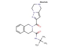 (3S)-N-(tert-butyl)-2-(4,5,6,7-tetrahydropyrazolo[1,5-a]pyrazin-2-ylcarbonyl)-1,2,3,4-tetrahydroisoquinoline-3-carboxamide