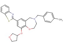 7-(1,3-benzothiazol-2-yl)-4-(4-methylbenzyl)-9-(tetrahydro-3-furanyloxy)-2,3,4,5-tetrahydro-1,4-benzoxazepine