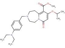 methyl 3-[4-(diethylamino)benzyl]-9-isopropoxy-7-oxo-1,2,3,4,5,7-hexahydropyrido[1,2-d][1,4]diazepine-10-carboxylate