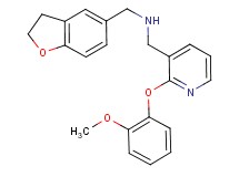 (2,3-dihydro-1-benzofuran-5-ylmethyl){[2-(2-methoxyphenoxy)-3-pyridinyl]methyl}amine