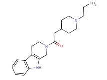 2-[(1-propylpiperidin-4-yl)acetyl]-2,3,4,9-tetrahydro-1H-beta-carboline