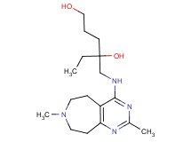 4-{[(2,7-dimethyl-6,7,8,9-tetrahydro-5H-pyrimido[4,5-d]azepin-4-yl)amino]methyl}hexane-1,4-diol