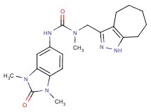 N'-(1,3-dimethyl-2-oxo-2,3-dihydro-1H-benzimidazol-5-yl)-N-(1,4,5,6,7,8-hexahydrocyclohepta[c]pyrazol-3-ylmethyl)-N-methylurea
