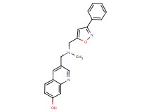 3-({methyl[(3-phenyl-5-isoxazolyl)methyl]amino}methyl)-7-quinolinol