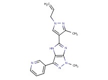 5-(1-allyl-3-methyl-1H-pyrazol-4-yl)-1-methyl-3-pyridin-3-yl-1,4-dihydroimidazo[4,5-c]pyrazole