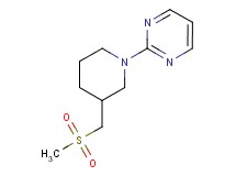 2-{3-[(methylsulfonyl)methyl]piperidin-1-yl}pyrimidine