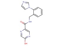 5-hydroxy-N-[2-(1H-imidazol-1-yl)benzyl]pyrazine-2-carboxamide