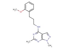 N-[3-(2-methoxyphenyl)propyl]-1,6-dimethyl-1H-pyrazolo[3,4-d]pyrimidin-4-amine