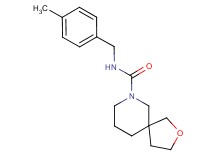 N-(4-methylbenzyl)-2-oxa-7-azaspiro[4.5]decane-7-carboxamide