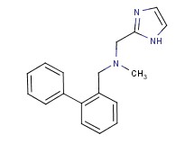 (biphenyl-2-ylmethyl)(1H-imidazol-2-ylmethyl)methylamine