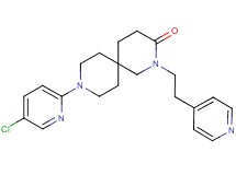 9-(5-chloropyridin-2-yl)-2-(2-pyridin-4-ylethyl)-2,9-diazaspiro[5.5]undecan-3-one