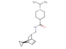 1-isopropyl-N-[(1R*,2S*,4S*)-spiro[bicyclo[2.2.1]heptane-7,1'-cyclopropane]-5-en-2-ylmethyl]piperidine-4-carboxamide