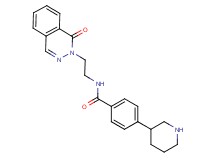 N-[2-(1-oxophthalazin-2(1H)-yl)ethyl]-4-piperidin-3-ylbenzamide