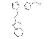 (5-{1-[2-(4,5,6,7-tetrahydro-1,3-benzothiazol-2-yl)ethyl]-1H-imidazol-2-yl}-2-furyl)methanol