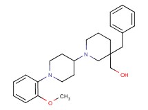 [3-benzyl-1'-(2-methoxyphenyl)-1,4'-bipiperidin-3-yl]methanol