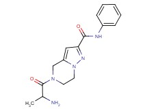 5-alanyl-N-phenyl-4,5,6,7-tetrahydropyrazolo[1,5-a]pyrazine-2-carboxamide hydrochloride