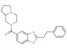 5-(hexahydropyrrolo[1,2-a]pyrazin-2(1H)-ylcarbonyl)-2-(2-phenylethyl)-1,3-benzoxazole