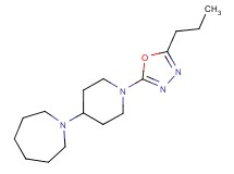 1-[1-(5-propyl-1,3,4-oxadiazol-2-yl)piperidin-4-yl]azepane