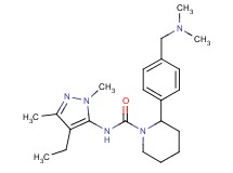 2-{4-[(dimethylamino)methyl]phenyl}-N-(4-ethyl-1,3-dimethyl-1H-pyrazol-5-yl)piperidine-1-carboxamide