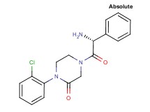4-[(2R)-2-amino-2-phenylacetyl]-1-(2-chlorophenyl)-2-piperazinone